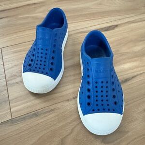 Native Perforated Blue Slip-Ons